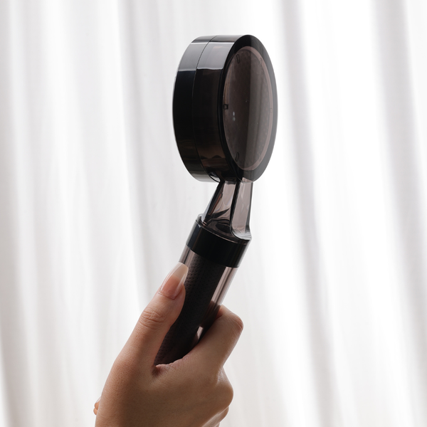 Handheld Shower Filter Black