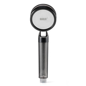 Marjo filtered shower head transparent black – Dubai UAE